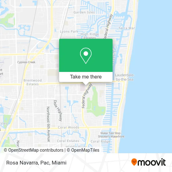 Rosa Navarra, Pac map