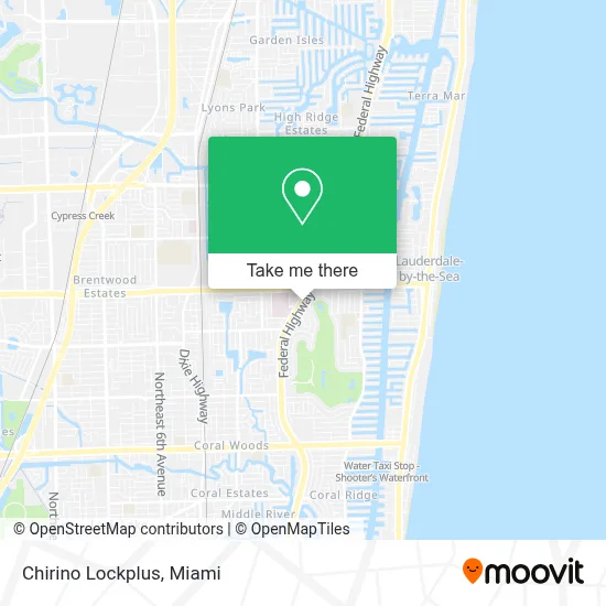 Chirino Lockplus map