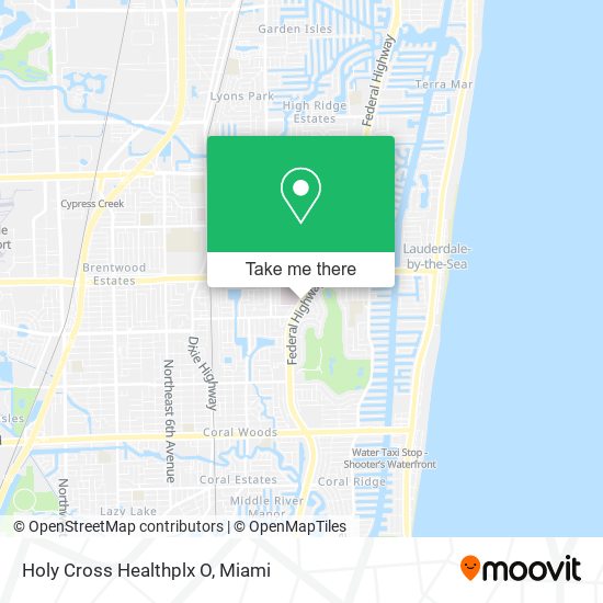 Mapa de Holy Cross Healthplx O