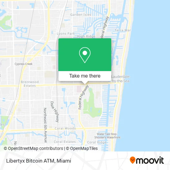 Libertyx Bitcoin ATM map