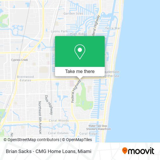 Brian Sacks - CMG Home Loans map
