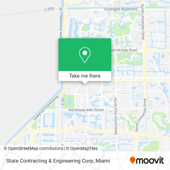 State Contracting & Engineering Corp map
