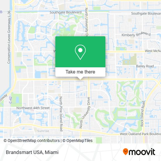 Brandsmart USA map