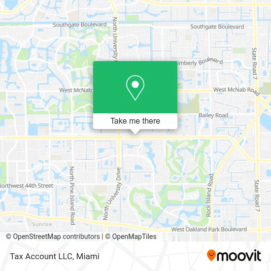 Tax Account LLC map