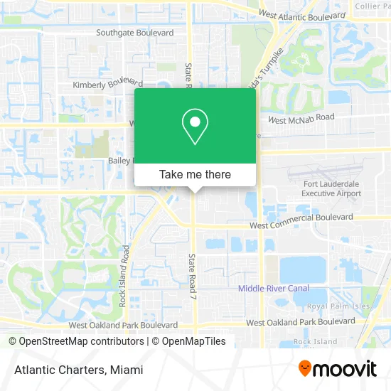 Atlantic Charters map