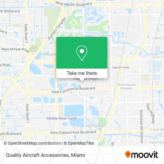 Quality Aircraft Accessories map