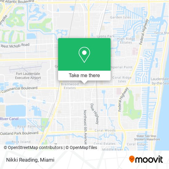 Mapa de Nikki Reading