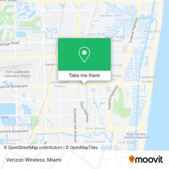 Verizon Wireless map