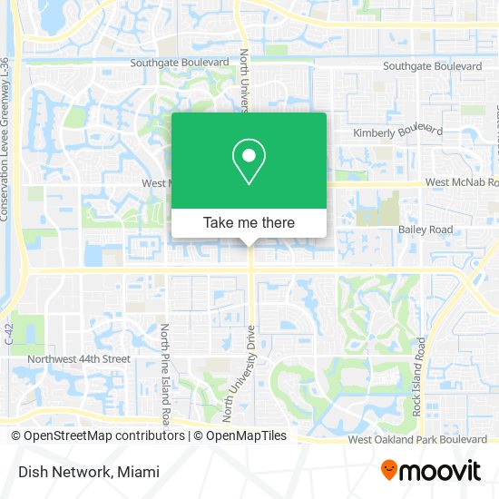 Dish Network map