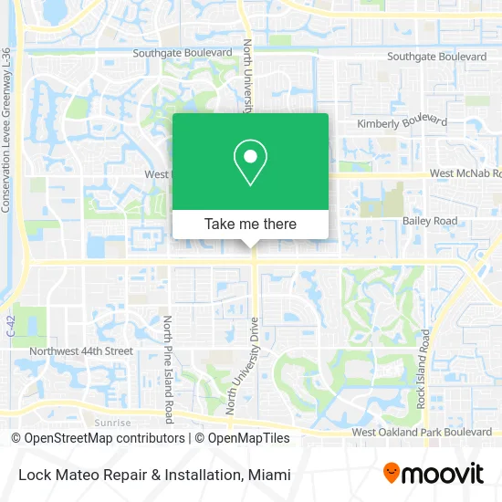 Lock Mateo Repair & Installation map