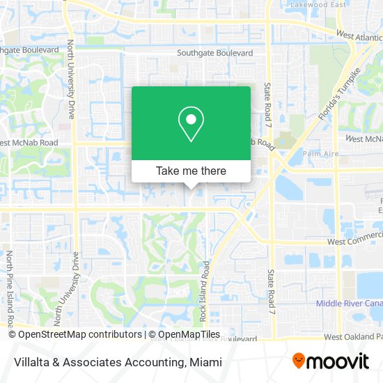 Villalta & Associates Accounting map