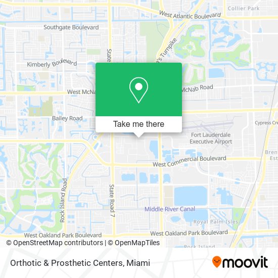 Mapa de Orthotic & Prosthetic Centers