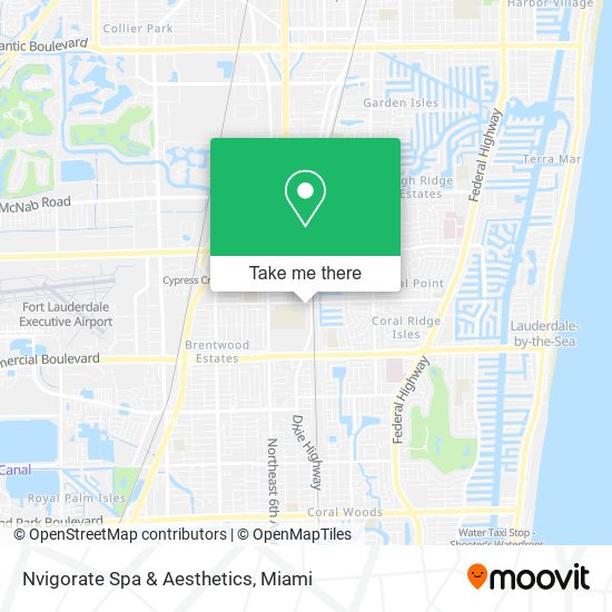 Mapa de Nvigorate Spa & Aesthetics