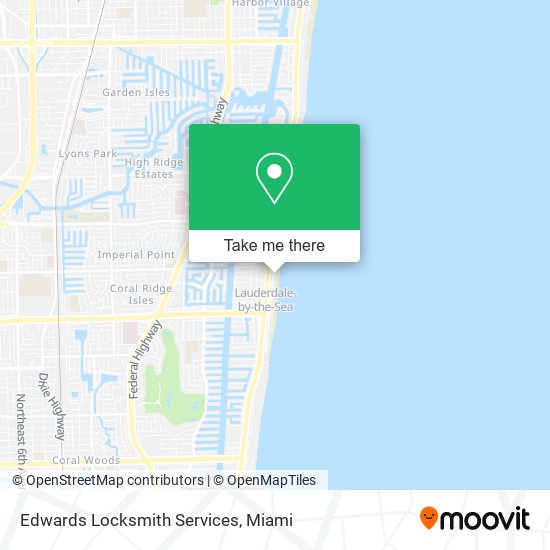 Edwards Locksmith Services map