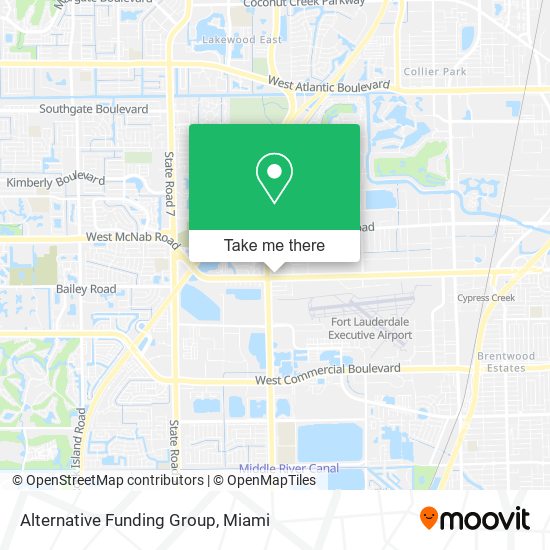 Mapa de Alternative Funding Group