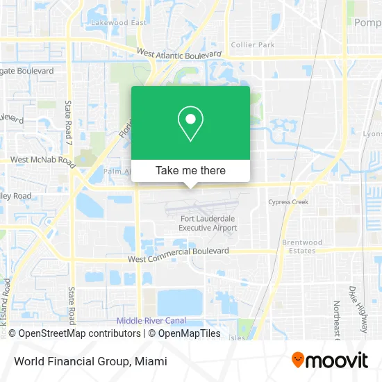 World Financial Group map