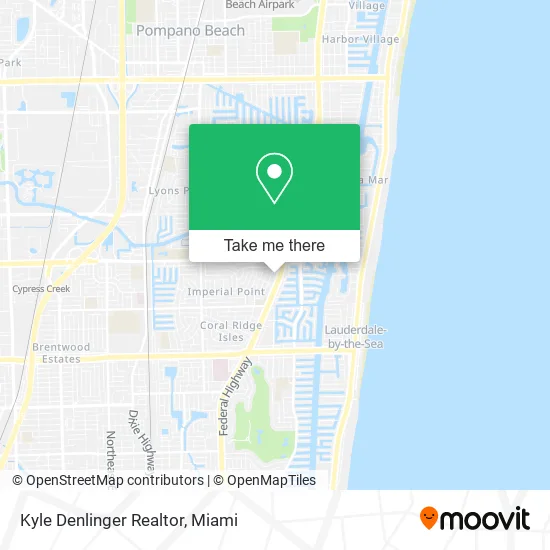 Kyle Denlinger Realtor map