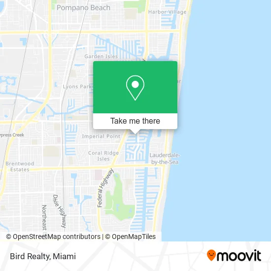 Bird Realty map
