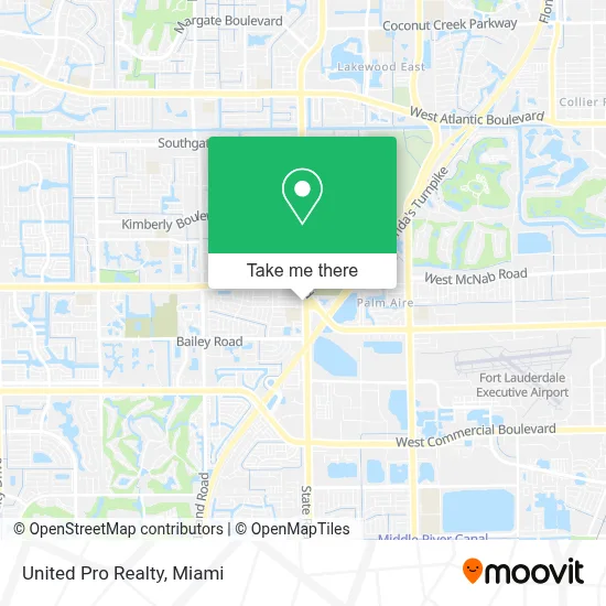United Pro Realty map