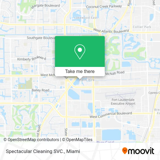 Spectacular Cleaning SVC. map
