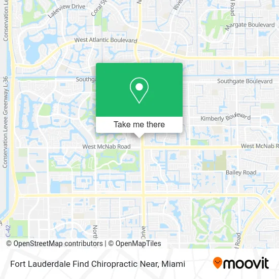 Fort Lauderdale Find Chiropractic Near map