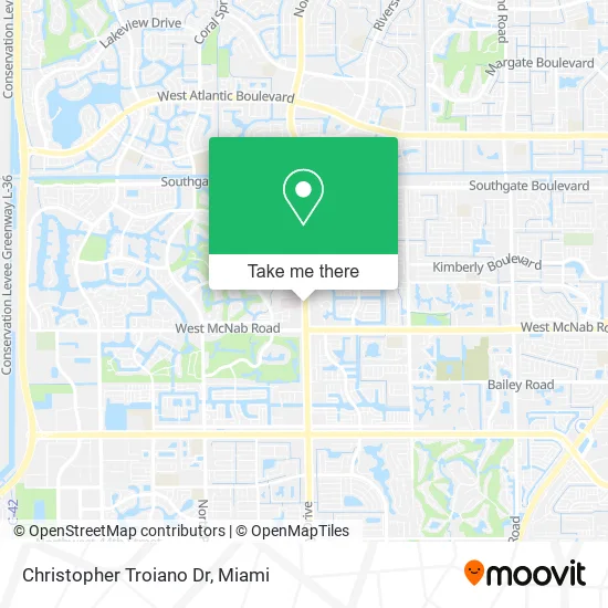 Christopher Troiano Dr map
