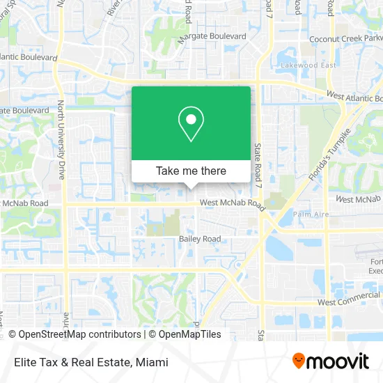 Elite Tax & Real Estate map