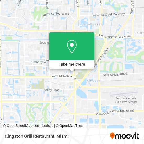 Kingston Grill Restaurant map