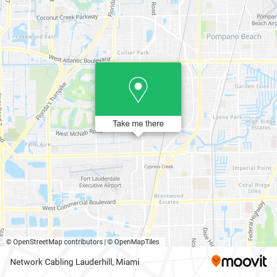 Network Cabling Lauderhill map