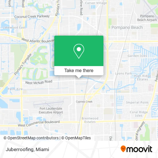 Juberroofing map