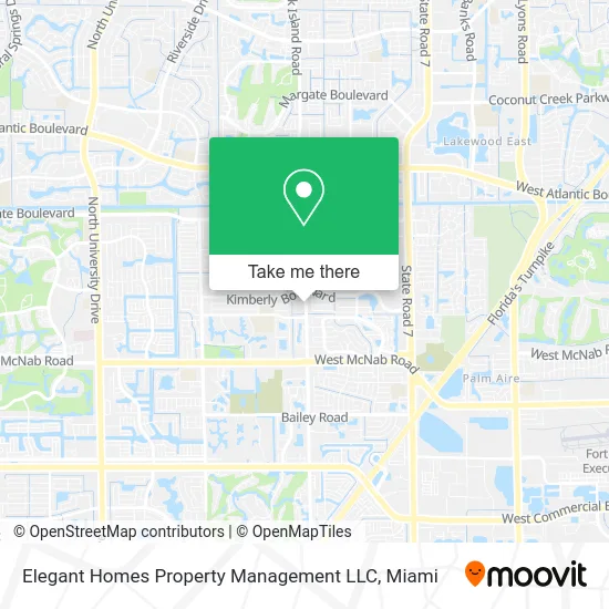 Elegant Homes Property Management LLC map