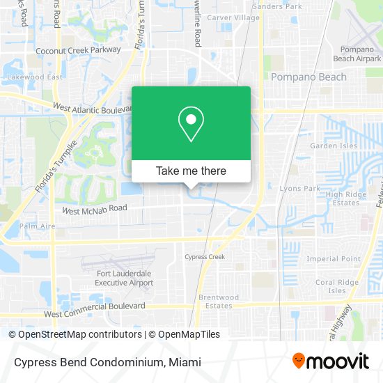 Cypress Bend Condominium map