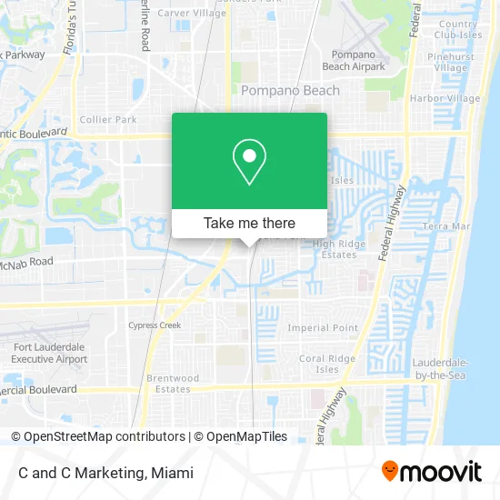 C and C Marketing map