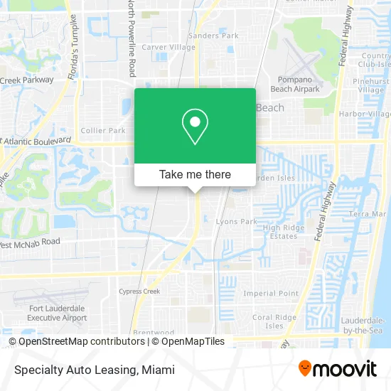 Specialty Auto Leasing map
