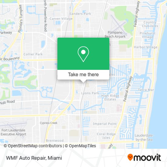 WMF Auto Repair map