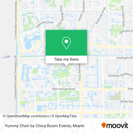 Yummy Chori by Chica Boom Events map