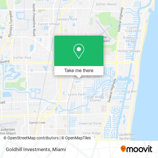 Goldhill Investments map