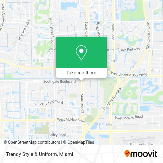 Trendy Style & Uniform map