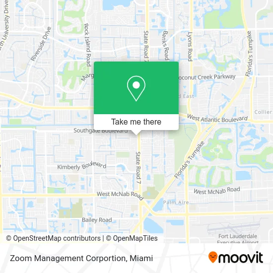 Zoom Management Corportion map