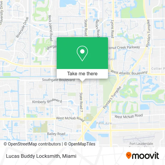Lucas Buddy Locksmith map