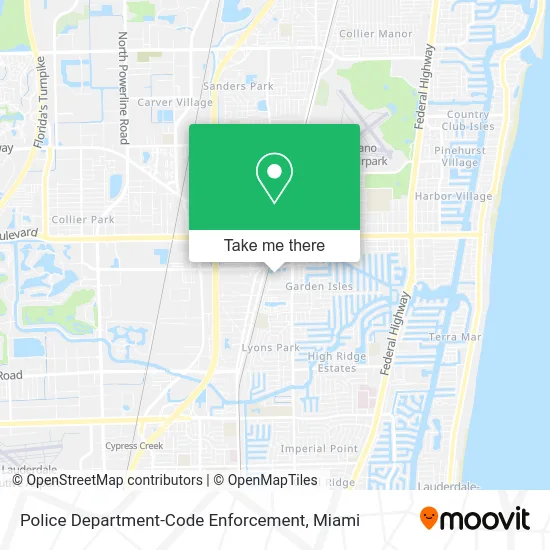 Police Department-Code Enforcement map