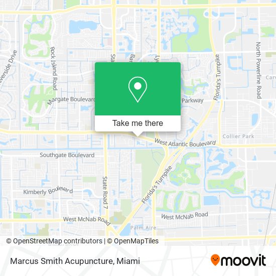 Mapa de Marcus Smith Acupuncture