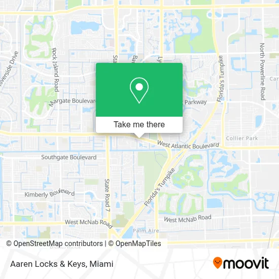 Aaren Locks & Keys map