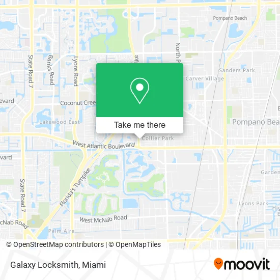 Galaxy Locksmith map