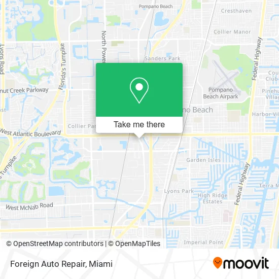 Foreign Auto Repair map
