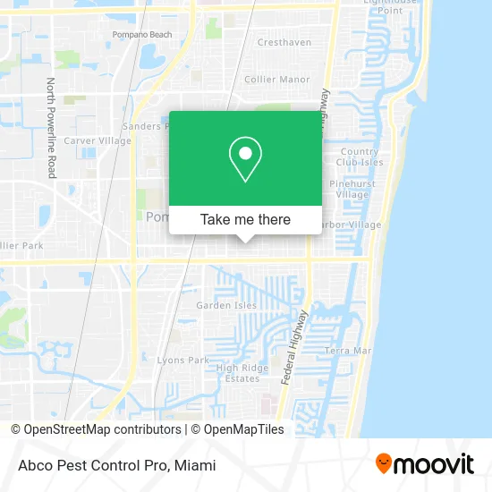 Abco Pest Control Pro map
