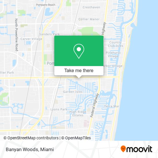 Mapa de Banyan Woods