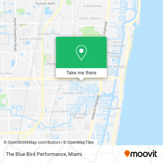 The Blue Bird Performance map