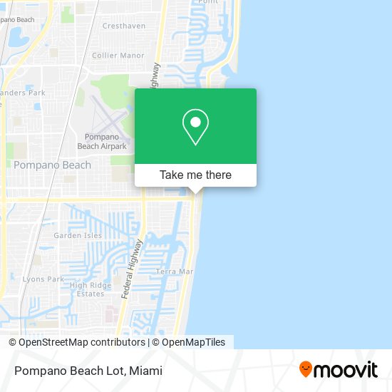 Pompano Beach Lot map