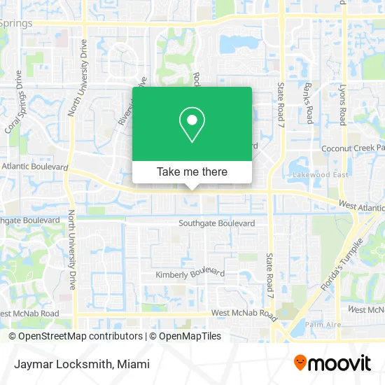 Jaymar Locksmith map